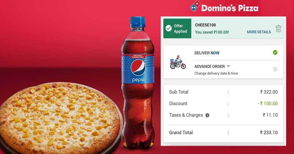 dominos coupons india